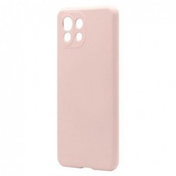 Θήκη Liquid Silicon inos Xiaomi Mi 11 Lite/ Mi 11 Lite 5G L-Cover Σομόν