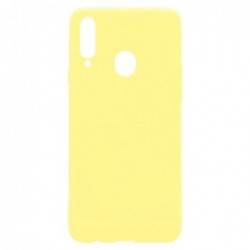 Θήκη Soft TPU inos Samsung A207F Galaxy A20s S-Cover Κίτρινο
