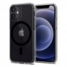 Θήκη TPU & PC Spigen Ultra Hybrid Mag Magsafe Apple iPhone 12 mini Διάφανο-Μαύρο