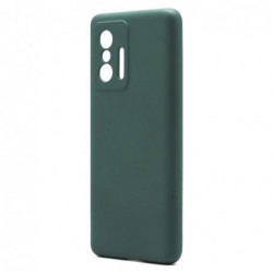 Θήκη Liquid Silicon inos Xiaomi 11T 5G / 11T Pro 5G L-Cover Χακί