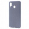Θήκη Liquid Silicon inos Samsung A405F Galaxy A40 L-Cover Γκρι-Μπλε