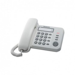 Σταθερό Τηλέφωνο Panasonic KX-TS520EX Λευκό