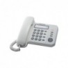 Σταθερό Τηλέφωνο Panasonic KX-TS520EX Λευκό
