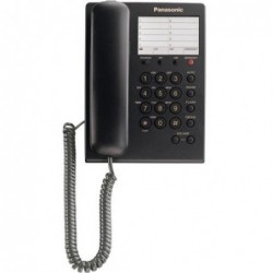 Σταθερό Τηλέφωνο Panasonic KX-TS550 Μαύρο