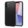 Θήκη TPU Spigen Thin Fit Apple iPhone 12/ 12 Pro Μαύρο