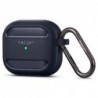 Θήκη Σιλικόνης Spigen Rugged Armor Apple AirPods 3 με Γάντζο Ανθρακί