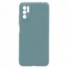 Θήκη Soft TPU inos Xiaomi Redmi Note 10 5G S-Cover Πετρολ