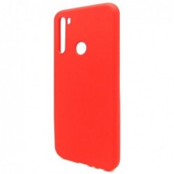 Θήκη Liquid Silicon inos Xiaomi Redmi Note 8T L-Cover Κόκκινο