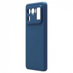 Θήκη Liquid Silicon inos Xiaomi Mi 11 Ultra L-Cover Μπλε Ραφ