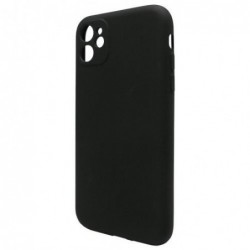 Θήκη Liquid Silicon inos Apple iPhone 11 L-Cover Μαύρο