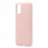 Θήκη Liquid Silicon inos Samsung A037F Galaxy A03s L-Cover Σομόν