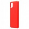 Θήκη Liquid Silicon inos Samsung A315F Galaxy A31 L-Cover Κόκκινο