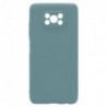 Θήκη Soft TPU inos Xiaomi Poco X3 NFC/ Poco X3 Pro S-Cover Πετρόλ