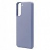 Θήκη Liquid Silicon inos Samsung G991B Galaxy S21 5G L-Cover Γκρι-Μπλε