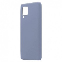Θήκη Liquid Silicon inos Samsung A426B Galaxy A42 5G L-Cover Γκρι-Μπλε