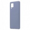 Θήκη Liquid Silicon inos Samsung A426B Galaxy A42 5G L-Cover Γκρι-Μπλε