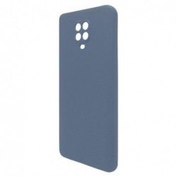 Θήκη Liquid Silicon inos Xiaomi Redmi Note 9S L-Cover Μπλε Ραφ