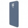 Θήκη Liquid Silicon inos Xiaomi Redmi Note 9S L-Cover Μπλε Ραφ
