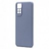 Θήκη Liquid Silicon inos Xiaomi Redmi Note 11/Note 11S L-Cover Γκρι-Μπλε