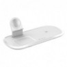 Ασύρματος Φορτιστής - Βάση 3in1 Devia EA220 15W για Apple Airpods, iPhone & iWatch Smart Series Λευκό
