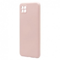 Θήκη Liquid Silicon inos Samsung A226B Galaxy A22 5G L-Cover Σομόν