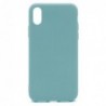 Θήκη Soft TPU inos Apple iPhone X/ iPhone XS S-Cover Πετρόλ