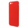 Θήκη Liquid Silicon inos Apple iPhone 7 Plus/ iPhone 8 Plus L-Cover Κόκκινο