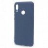 Θήκη Liquid Silicon inos Huawei P Smart (2019) L-Cover Μπλέ Ραφ