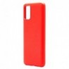 Θήκη Liquid Silicon inos Samsung A025F Galaxy A02s L-Cover Κόκκινο