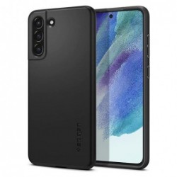 Θήκη TPU Spigen Thin Fit Samsung G990B Galaxy S21 FE 5G Μαύρο
