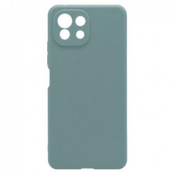 Θήκη Soft TPU inos Xiaomi Mi 11 Lite/ Mi 11 Lite 5G S-Cover Πετρολ