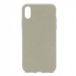 Θήκη Soft TPU inos Apple iPhone XS Max S-Cover Γκρι