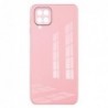 Θήκη TPU & Glass inos Samsung A125F Galaxy A12/ A127F Galaxy A12 Nacho/ M127F Galaxy M12 CamGuard Ροζ