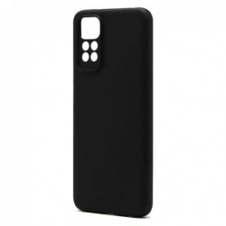 Θήκη Liquid Silicon inos Xiaomi Redmi Note 11/Note 11S L-Cover Μαύρο