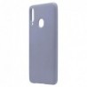Θήκη Liquid Silicon inos Samsung A207F Galaxy A20s L-Cover Γκρι-Μπλε