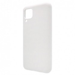 Θήκη Liquid Silicon inos Huawei P40 Lite L-Cover Λευκό
