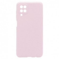 Θήκη Soft TPU inos Samsung A125F Galaxy A12/ A127F Galaxy A12 Nacho/ M127F Galaxy M12 S-Cover Dusty Ροζ