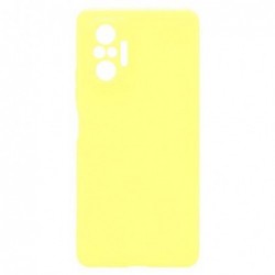 Θήκη Soft TPU inos Xiaomi Redmi Note 10 Pro S-Cover Κίτρινο