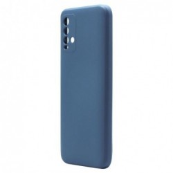 Θήκη Liquid Silicon inos Xiaomi Redmi 9T L-Cover Μπλε Ραφ