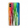 Θήκη TPU inos Apple iPhone XS Max Art Theme Vertical Watercolor