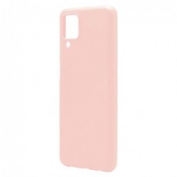 Θήκη Liquid Silicon inos Samsung A125F Galaxy A12/ A127F Galaxy A12 Nacho/ M127F Galaxy M12 L-Cover Σομόν