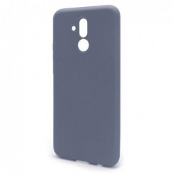 Θήκη Liquid Silicon inos Huawei Mate 20 Lite L-Cover Γκρι-Μπλε