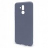 Θήκη Liquid Silicon inos Huawei Mate 20 Lite L-Cover Γκρι-Μπλε