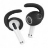 Earhooks Σιλικόνης με Θήκη AhaStyle PT60 Apple Airpods 3 Μαύρο (3 ζεύγη)