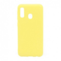 Θήκη Soft TPU inos Samsung A202F Galaxy A20e S-Cover  Κίτρινο