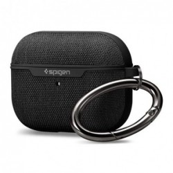 Θήκη Σιλικόνης Spigen Urban Fit Apple AirPods Pro με Γάντζο Μαύρο