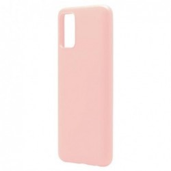 Θήκη Liquid Silicon inos Samsung A025F Galaxy A02s L-Cover Σομόν