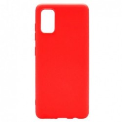 Θήκη Soft TPU inos Samsung A415F Galaxy A41 S-Cover Κόκκινο