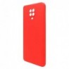 Θήκη Liquid Silicon inos Xiaomi Redmi Note 9S L-Cover Κόκκινο