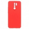 Θήκη Soft TPU inos Xiaomi Redmi 9 S-Cover Κόκκινο
